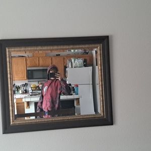 Red and black tie dye hoodie